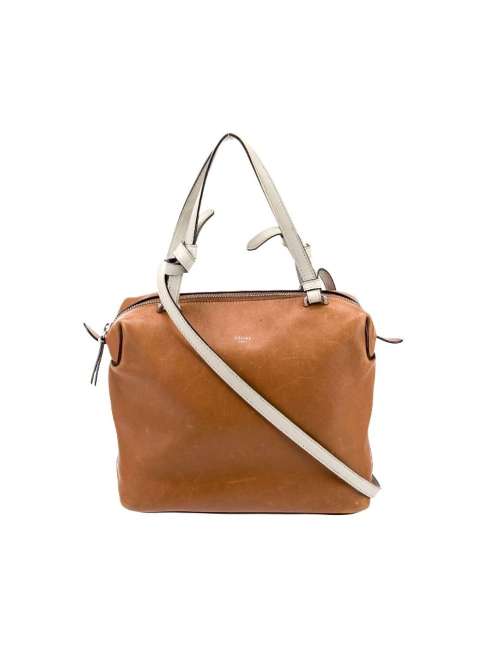 Celine Leather Small Soft Cube Bag